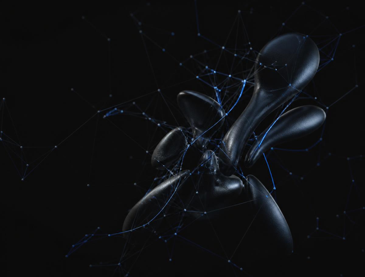Abstract neural network visual